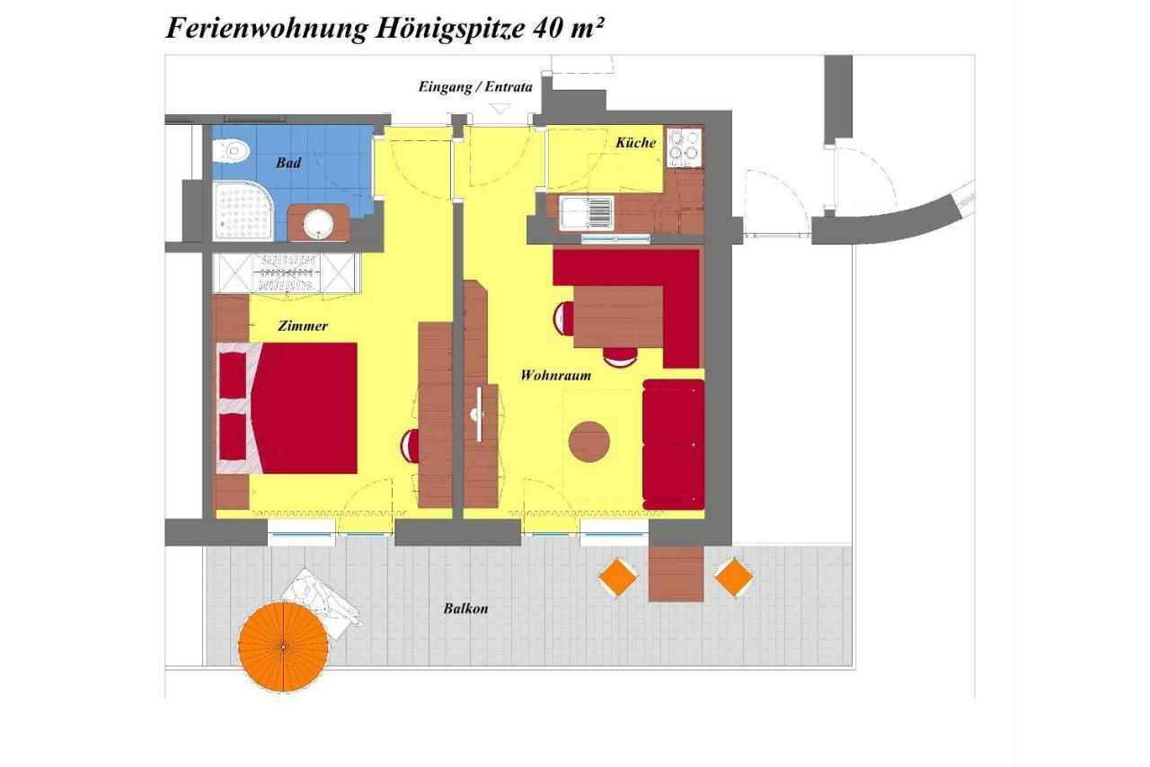 Ferienwohnungen Obermoarhof Лагундо Екстериор снимка