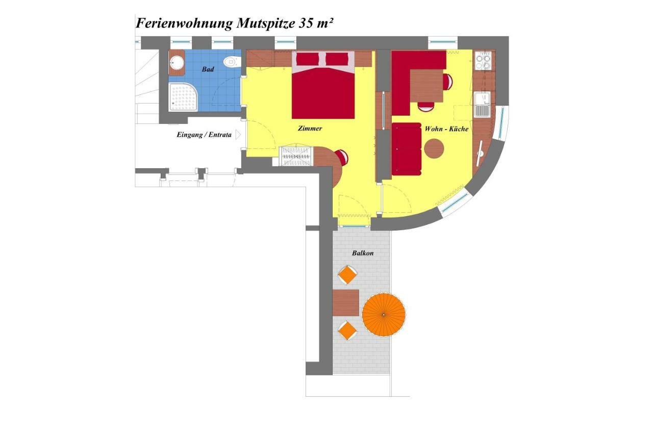 Ferienwohnungen Obermoarhof Лагундо Екстериор снимка